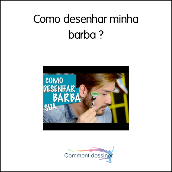 Como desenhar minha barba